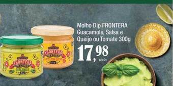 Supermercados Unidos Molho dip frontera guacamole salsa e queijo ou tomate oferta