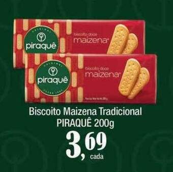 Supermercados Unidos Biscoito maizena tradicional piraquê oferta
