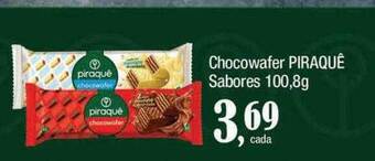 Supermercados Unidos Chocowafer piraquê sabores oferta