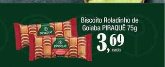 Supermercados Unidos Biscoito roladinho de goiaba piraquê oferta