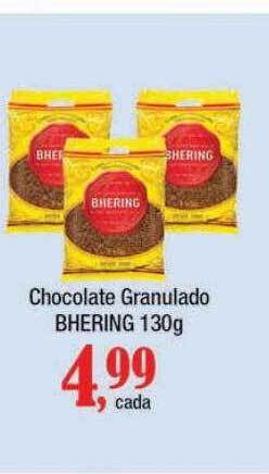 Supermercados Unidos Chocolate granulado bhering oferta