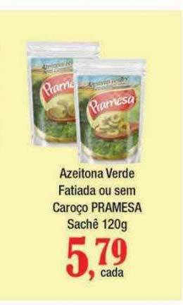 Supermercados Unidos Azeitona verde fatiado ou sem caroço pramesa oferta