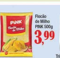 Supermercados Unidos Flocão de milho pink oferta