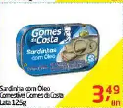 Tenda Atacado Sardinha Com óleo Comestível Gomes Da Costa 125g oferta