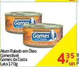 Atum Ralado Em óleo Comestível Gomes Da Costa 170g