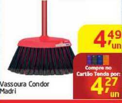 Tenda Atacado Vassoura Condor Madri oferta