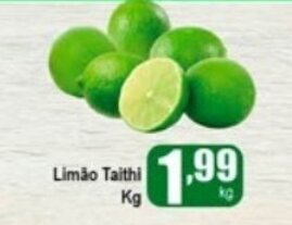 Higa's Supermercado Limao Tahiti 1kg oferta