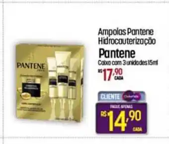 Muffato Ampolas Pantene Hidrocauterização Pantene oferta