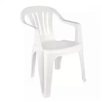 Lojas Havan Poltrona de plástico empilhável bela vista mor - branco oferta