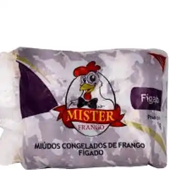 Super Lagoa Fígado de frango mister congelado 1kg oferta