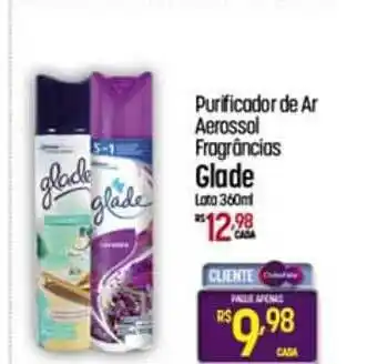 Purificador De Ar Aerossol Fragrâncias Glade 360ml