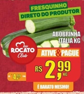 Abobrinha Italia 1kg