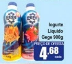 Iogurte Liquido Gege 900g