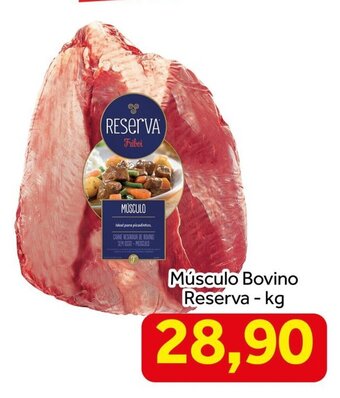 Shibata Supermercados Musculo bovino Reserva 1kg oferta
