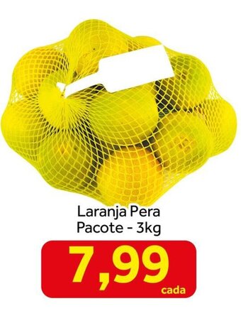 Shibata Supermercados Laranja Pera Pacote 3kg oferta
