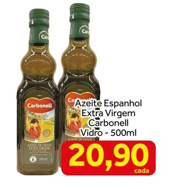 Shibata Supermercados Azeite Espanhol Extra Virgem Carbonell Vidro 500ml oferta