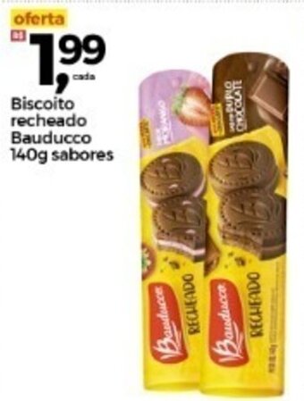 Frangolândia Biscoito Recheado Bauducco 140g sabores oferta