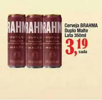 Supermercados Unidos Cerveja Brahma Duplo Malte 350ml oferta