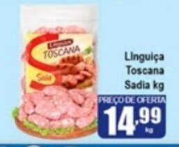 Linguica Toscana Sadia 1kg