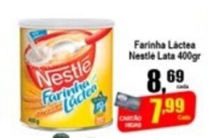 Higa's Supermercado Farinha lactea Nestle Lata 400g oferta