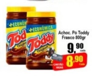 Higa's Supermercado Achoc. Po Toddy Frasco 800g oferta