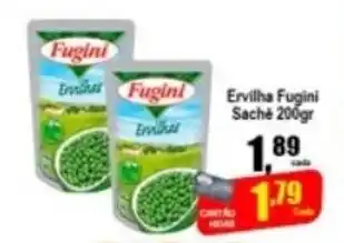 Higa's Supermercado Ervilha Fugini Sache 200g oferta