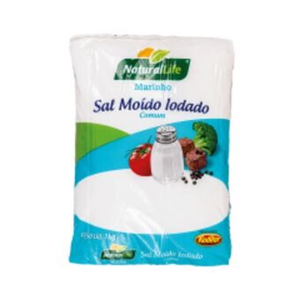 Supermercados Mundial Sal marinho natural life 1 kg oferta