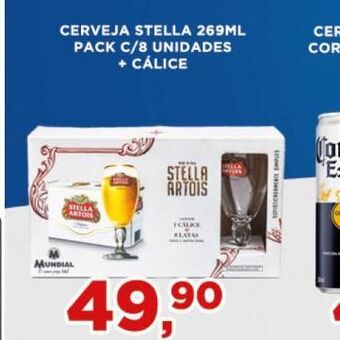 Supermercados Mundial Cerveja oferta
