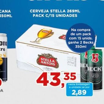Supermercados Mundial Cerveja oferta