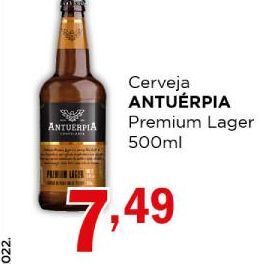 Supermercados Mundial Cerveja oferta
