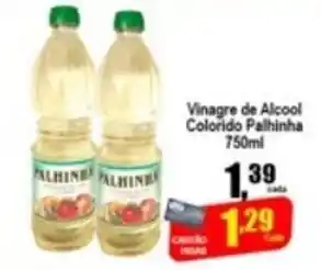 Higa's Supermercado Vinagre de Alcool Colorado Palhinha 750ml oferta