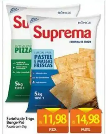 Farinha de Trigo Bunge Pro 5kg Pizza