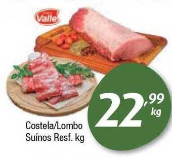 Costela lombo suínos resf.