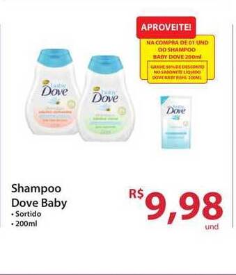 Shampoo Dove Baby 200ml