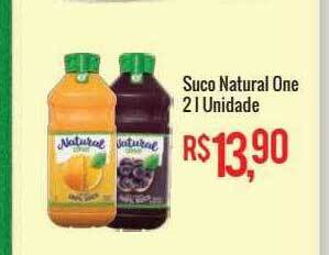 Suco natural one unidade
