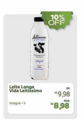 Hiperideal Supermercados Leite longa vida leitíssimo oferta