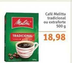 Sonda Café melitta tradicional ou extraforte oferta
