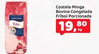 Costela Minga Bovina Congelada Friboi Porcionado