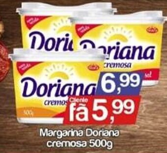 Supermercados Gricki Margarina Doriana Cremosa 500g oferta