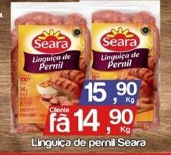 Supermercados Gricki Linguica de pernil Seara 1kg oferta