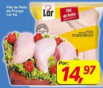 Supermercados Guanabara File de Peito de Frango Lar 1kg oferta