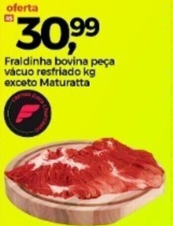Frangolândia Fraldinha bovina peca vacuo resfriada 1kg exceto Maturatta oferta