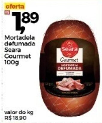 Frangolândia Mortadela Defumada Seara Gourmet 100g oferta