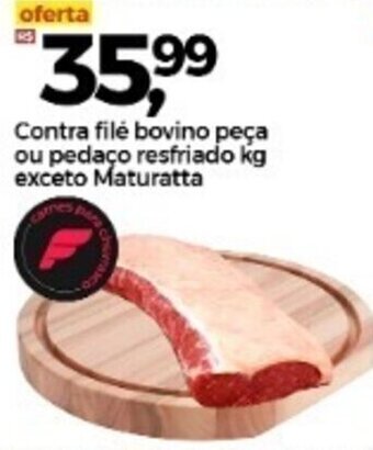 Frangolândia Contra file Bovino peca ou Pedaco resfriado 1kg oferta