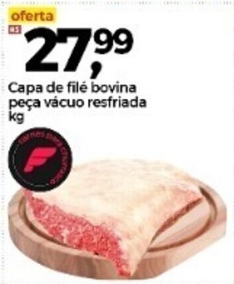 Frangolândia Capa de file bovina peca vacuo resfriada 1kg oferta