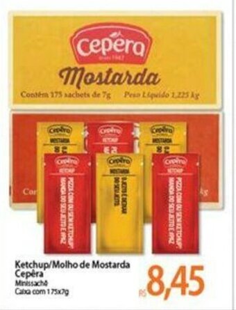 Atacadão Ketchup/ Molho de Mostarda Cepera oferta