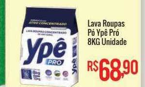 Mart Minas Lava roupas pó ypê pró 8kg unidade oferta