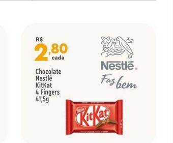 Supper Rissul Chocolate nestlé kitkat 4 fingers oferta