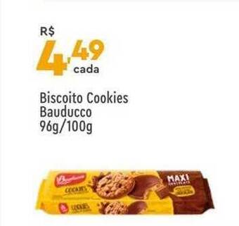 Biscoito cookies bauducco