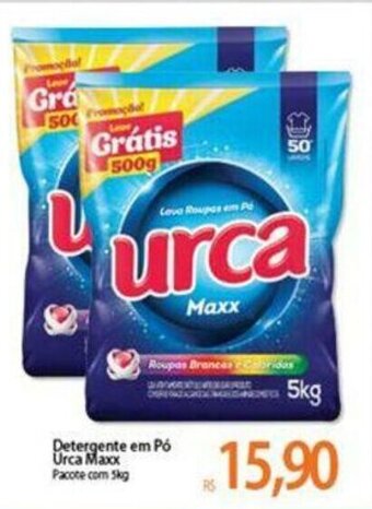 Atacadão Detergente em po Urca Maxx 5kg oferta